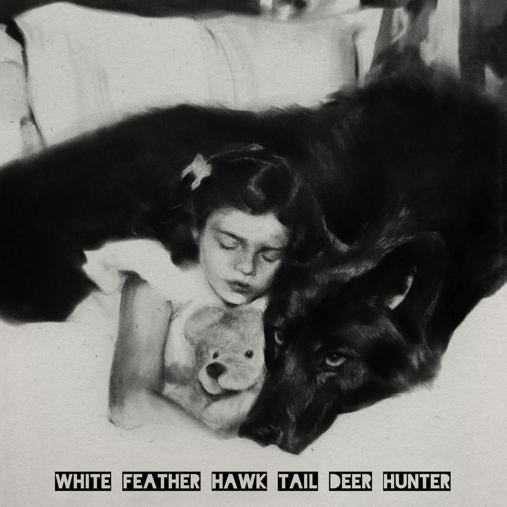 WHITE FEATHER HAWK TAIL DEER HUNTER by LANA DEL REY