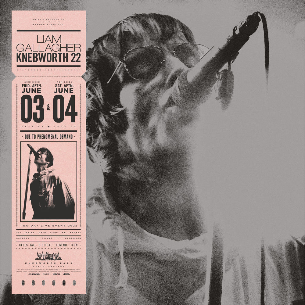 KNEBWORTH 22 by LIAM GALLAGHER