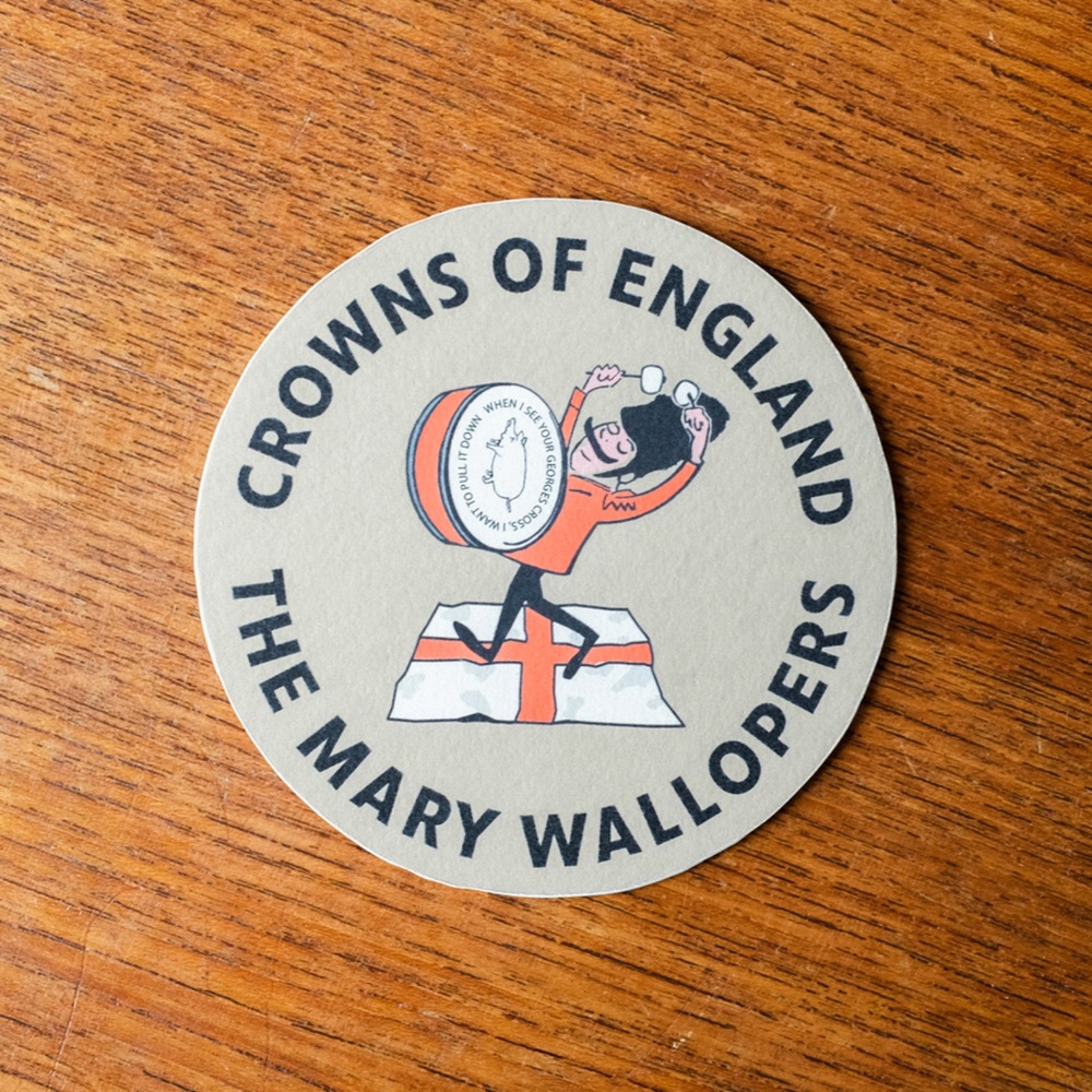 CROWNS OF ENGLAND by MARY WALLOPERS
