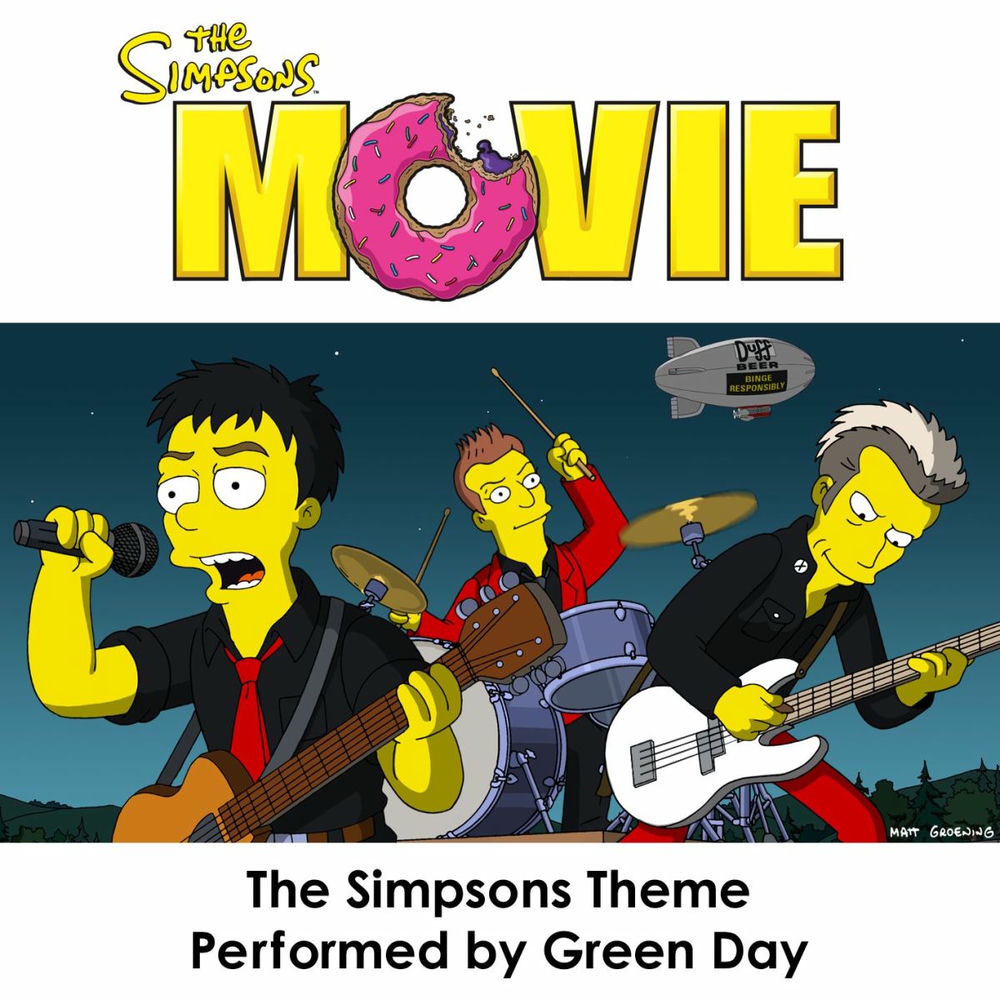 THE SIMPSONS THEME by Green Day