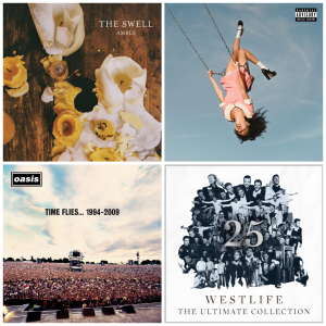 Amble’s The Swell holds at #1 while Oasis and Westlife are back in the top 10!